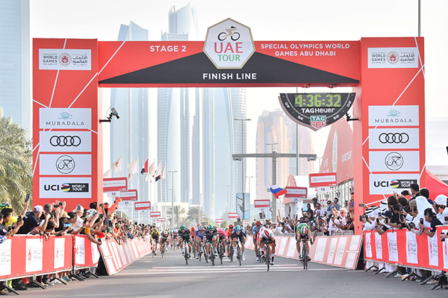 UAE Tour stage two finish
